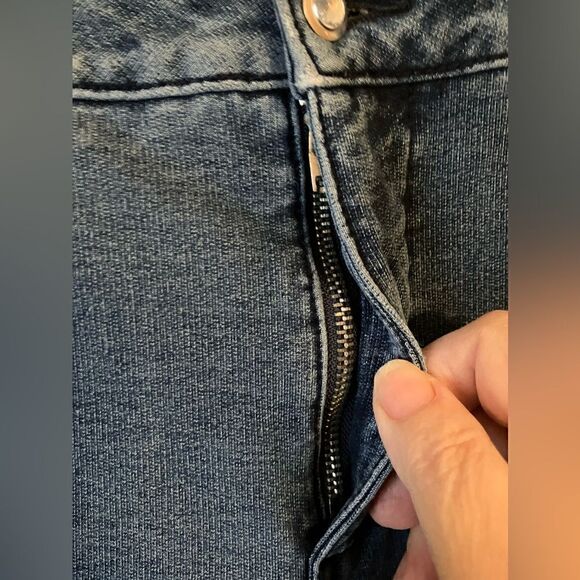 Quacker Factory Dream Jeans Cropped 14 - Picture 5 of 13